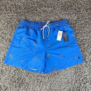 Polo Ralph Lauren Blue Swim Trunks